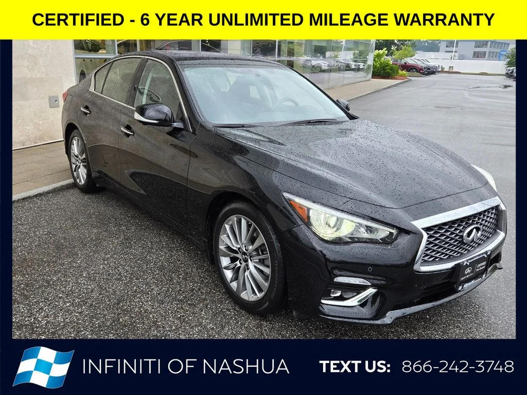 Certified Used 2023 Black INFINITI LUXE image 15
