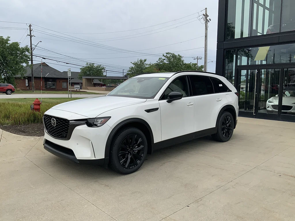 New 2026 Rhodium White Premium Mazda 3.3 Turbo Premium Sport AWD image 3