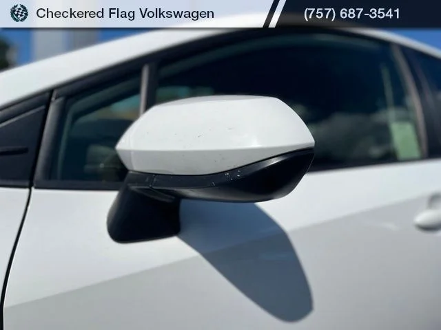 Used 2022 White Toyota LE image 2