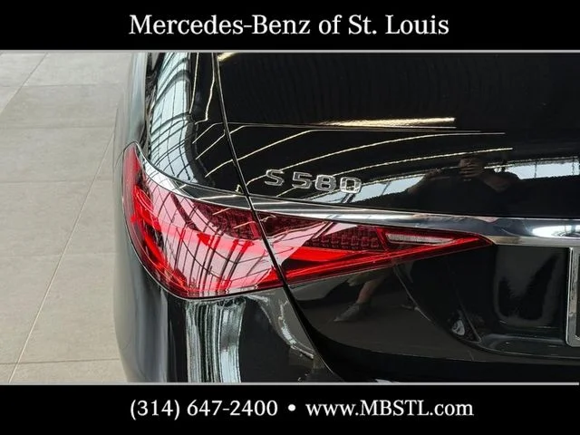 New 2026 Obsidian Black Metallic Mercedes-Benz S 580 image 5