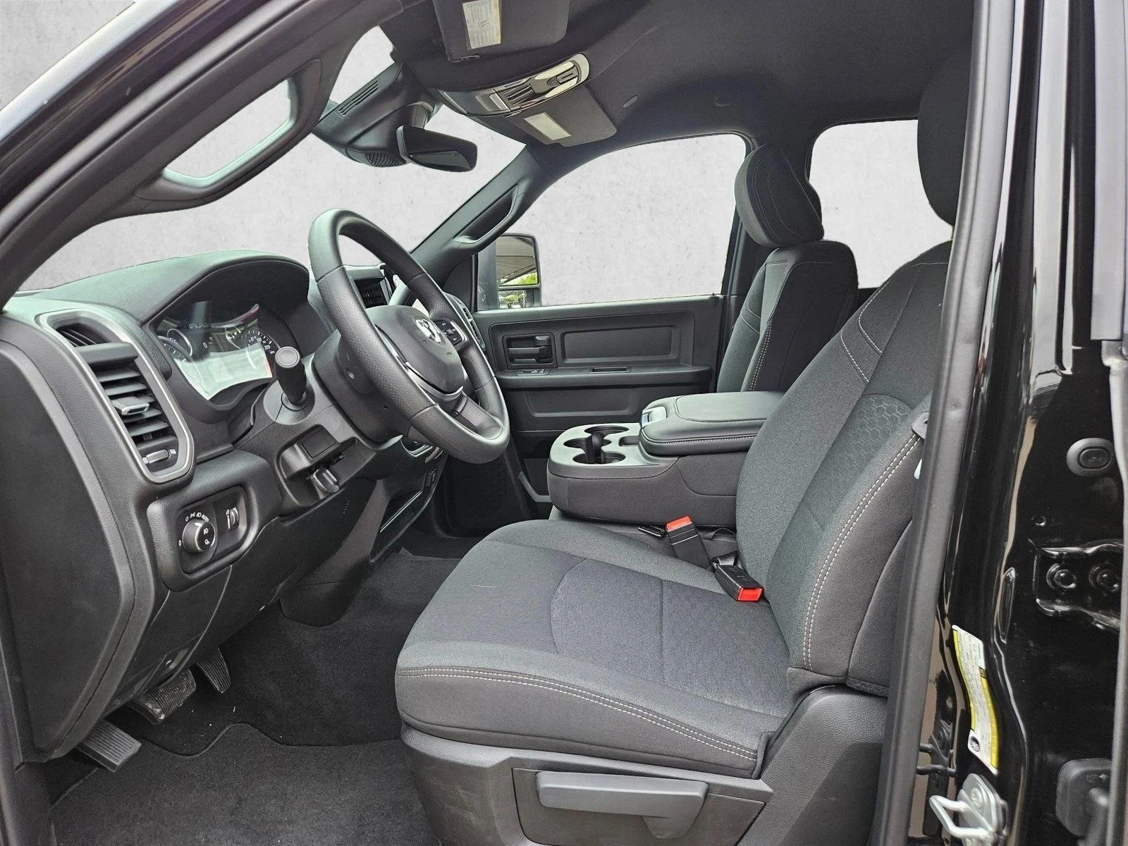 New 2026 Diamond Black Crystal Pearlcoat Ram Tradesman image 4