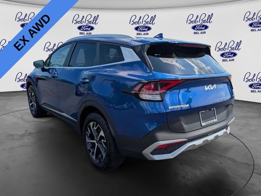 Used 2024 Blue Kia EX image 4
