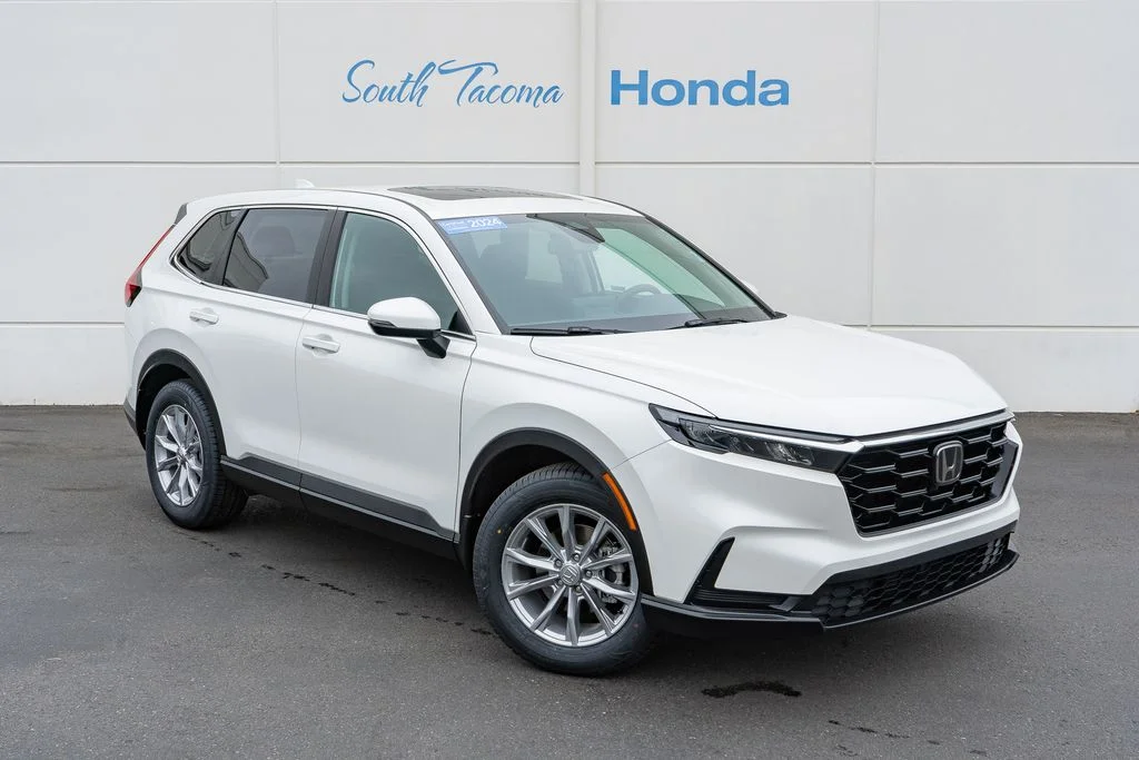Certified Used 2024 Platinum White Pearl Honda 1.5T AWD EX image 2