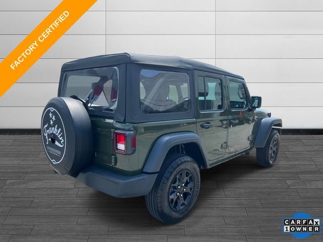 Certified Used 2023 Green Jeep Sport image 4