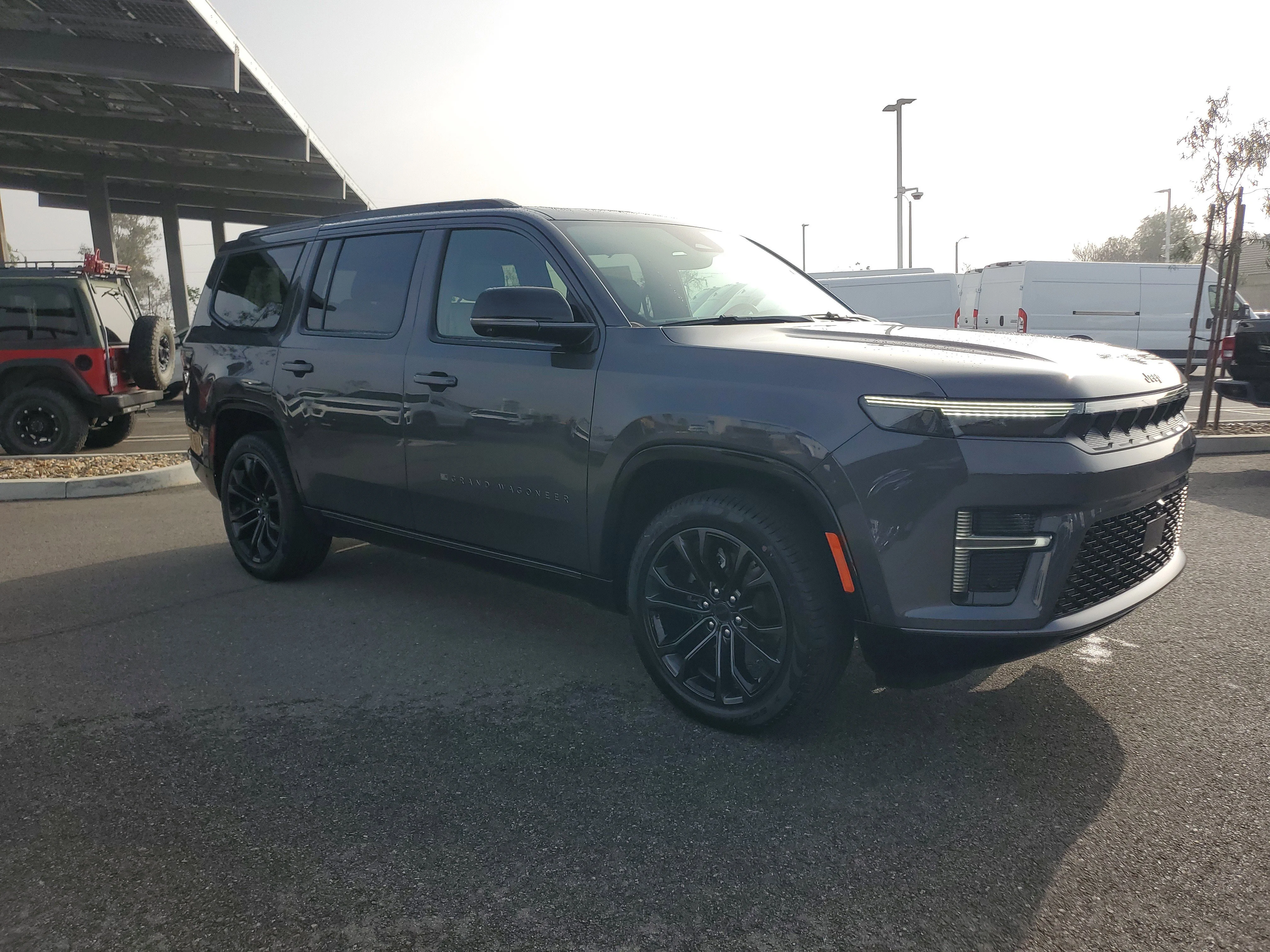 New 2026 Baltic Gray Metallic Clearcoat Jeep Summit Obsidian image 8