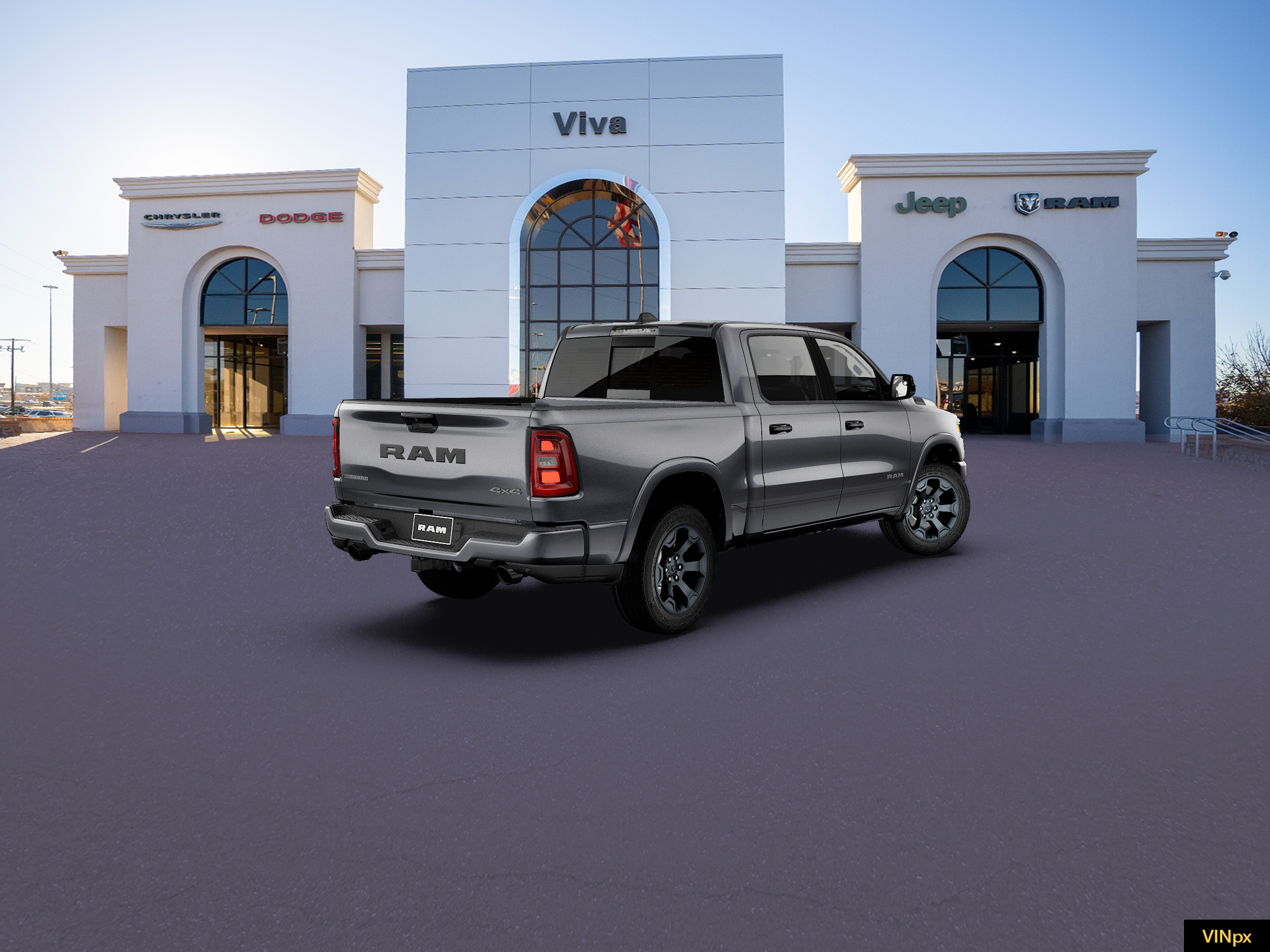 New 2027 Granite Crystal Metallic Clearcoat RAM Big Horn/Lone Star image 7