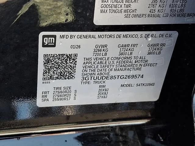 New 2026 Onyx Black GMC SLT image 21