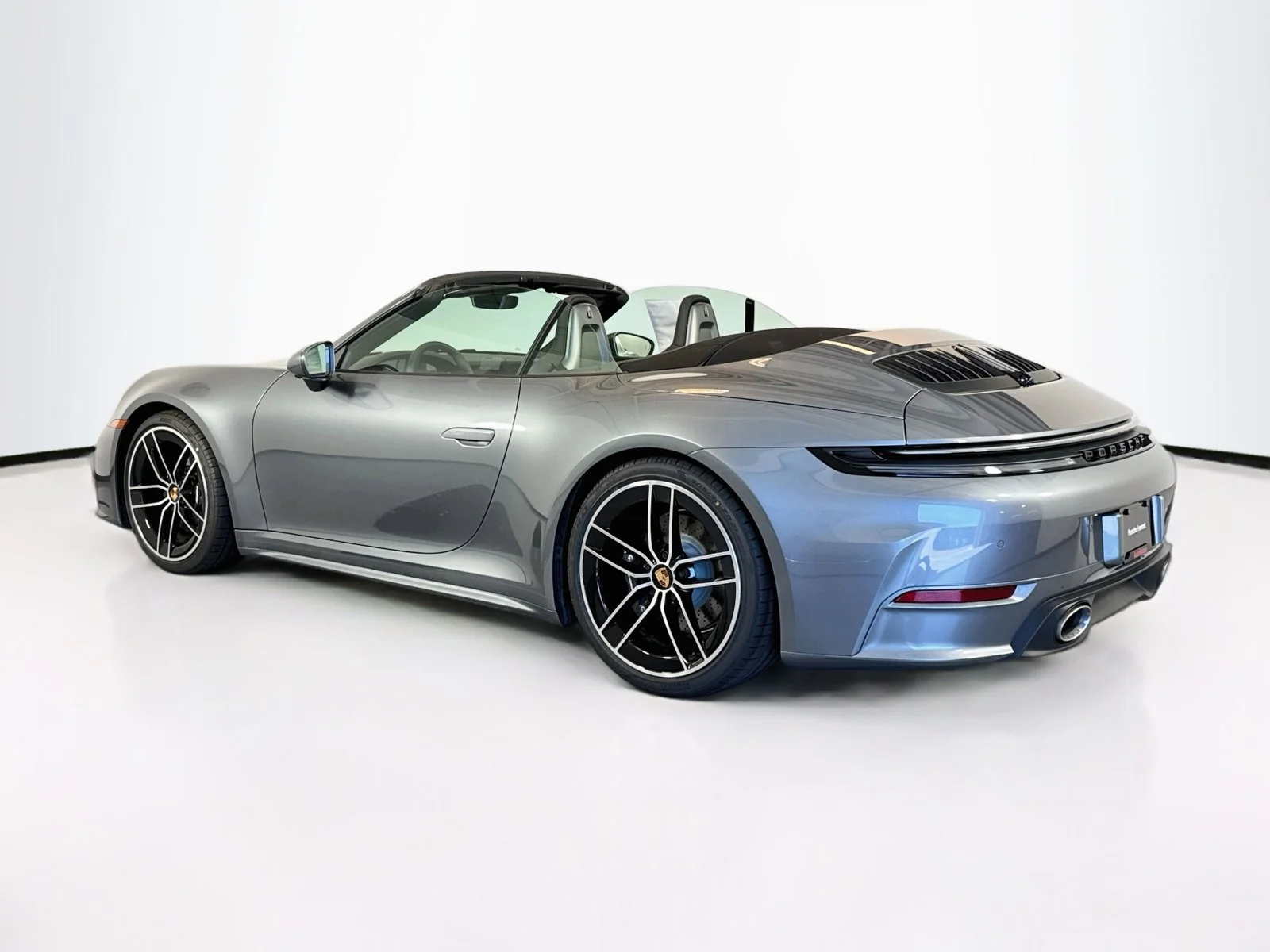 New 2026 Vanadium Grey Metallic Porsche Carrera T Cabriolet image 3