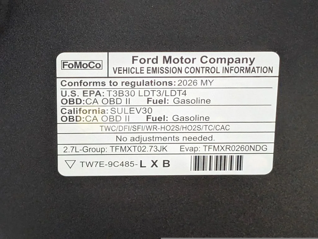 New 2026 Carbonized Gray Metallic Ford STX® image 26