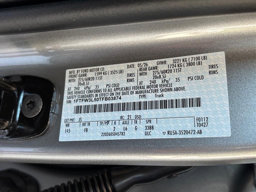 New 2026 Iconic Silver Metallic Ford XLT image 30