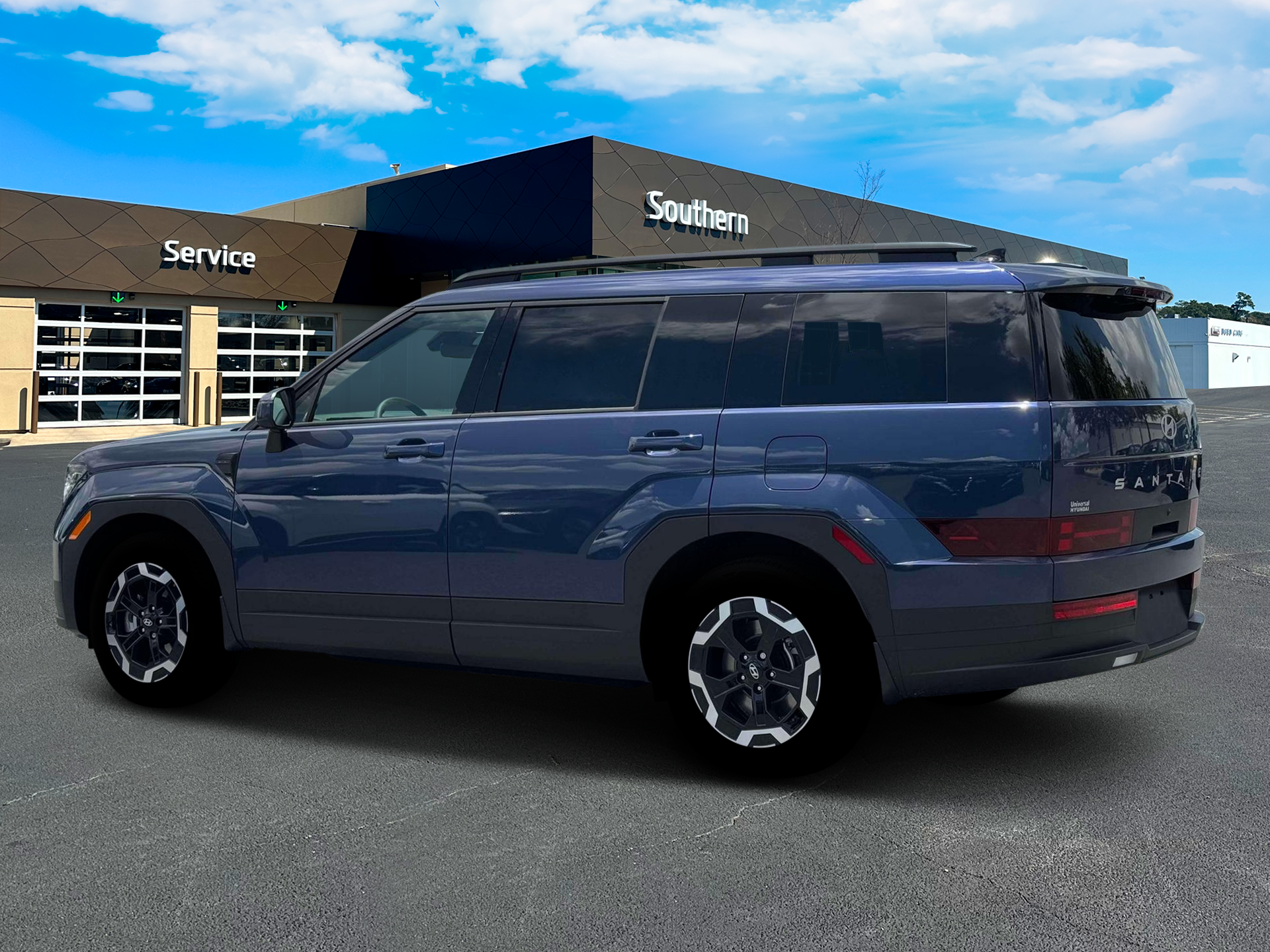 New 2026 Blue Hyundai SEL AWD image 4