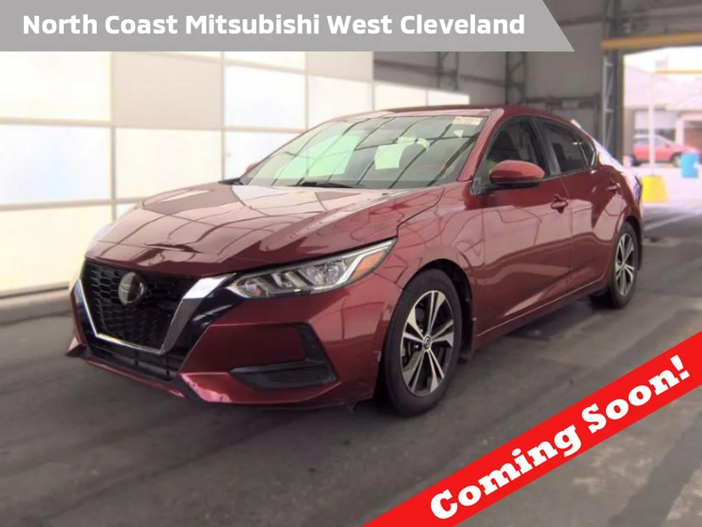 Used 2022 Red Nissan SV image 1