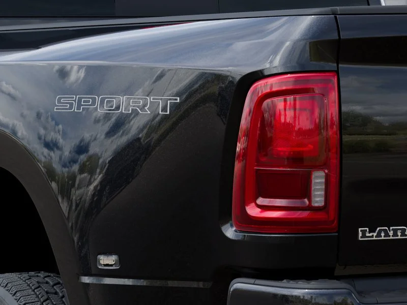 New 2026 Diamond Black Crystal Pearl-Coat Exterior Paint RAM LARAMIE image 5