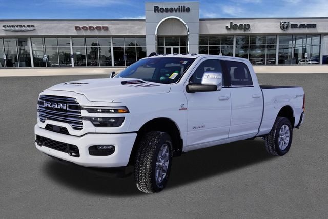 New 2026 Bright White Clear-Coat Exterior Paint RAM Laramie image 7