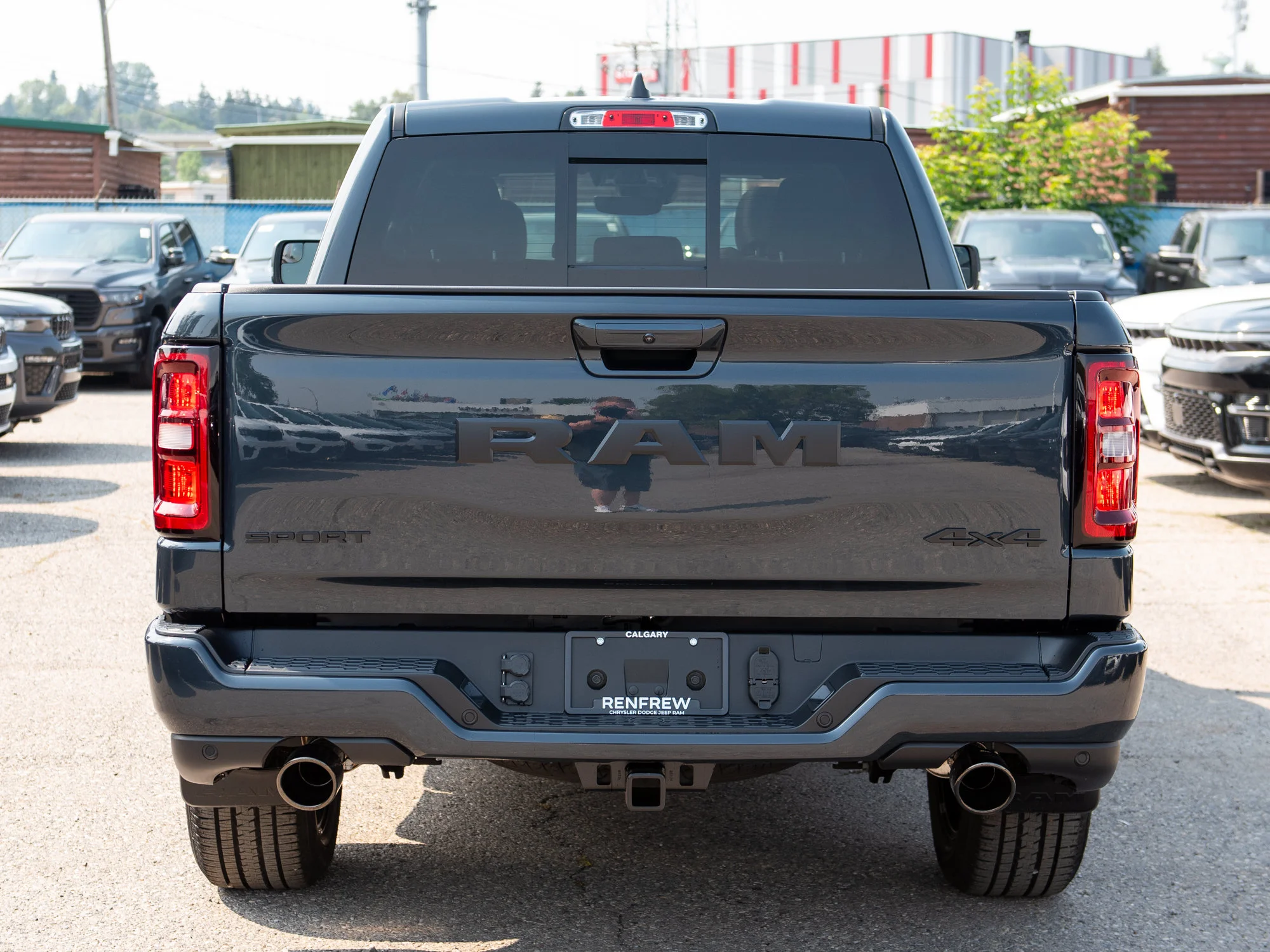 New 2026 Blue RAM Sport* Crew Cab 4x4, Panoramic Sunroof, Heated Seats, Alpine Audio image 5