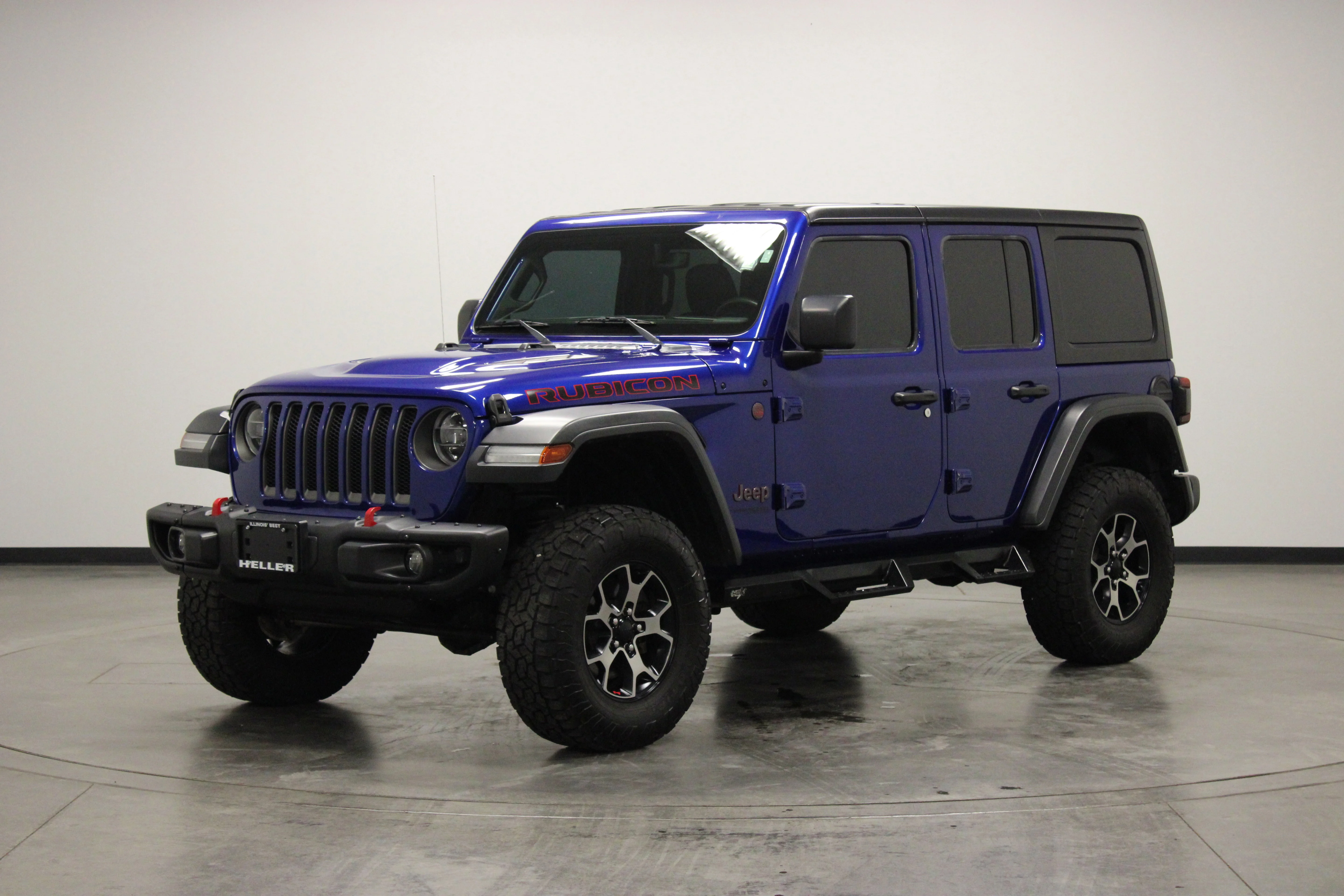 Used 2018 Ocean Blue Metallic Clearcoat Jeep Rubicon image 4