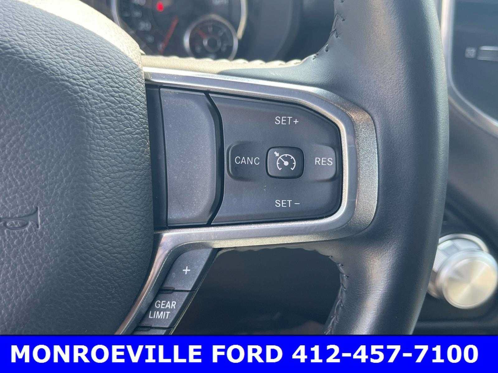 Used 2023 Granite Crystal Metallic Clearcoat RAM Laramie image 40