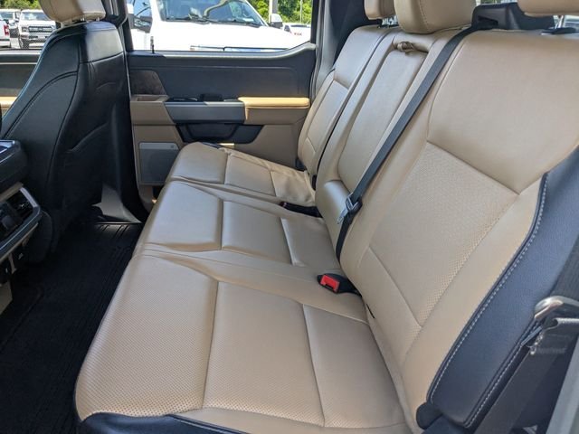 Used 2023 White Metallic Ford Lariat image 12