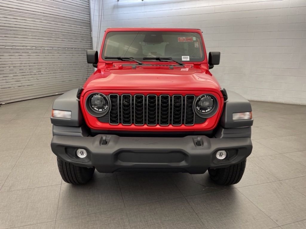 New 2026 Firecracker Red Clear-Coat Exterior Paint Jeep Sport S image 6