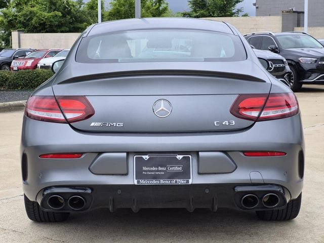 Certified Used 2022 MANUFAKTUR Selenite Gray Magno Mercedes-Benz C 43 AMG® image 5