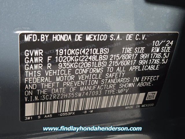 Certified Used 2025 Nordic Forest Pearl Honda LX image 45
