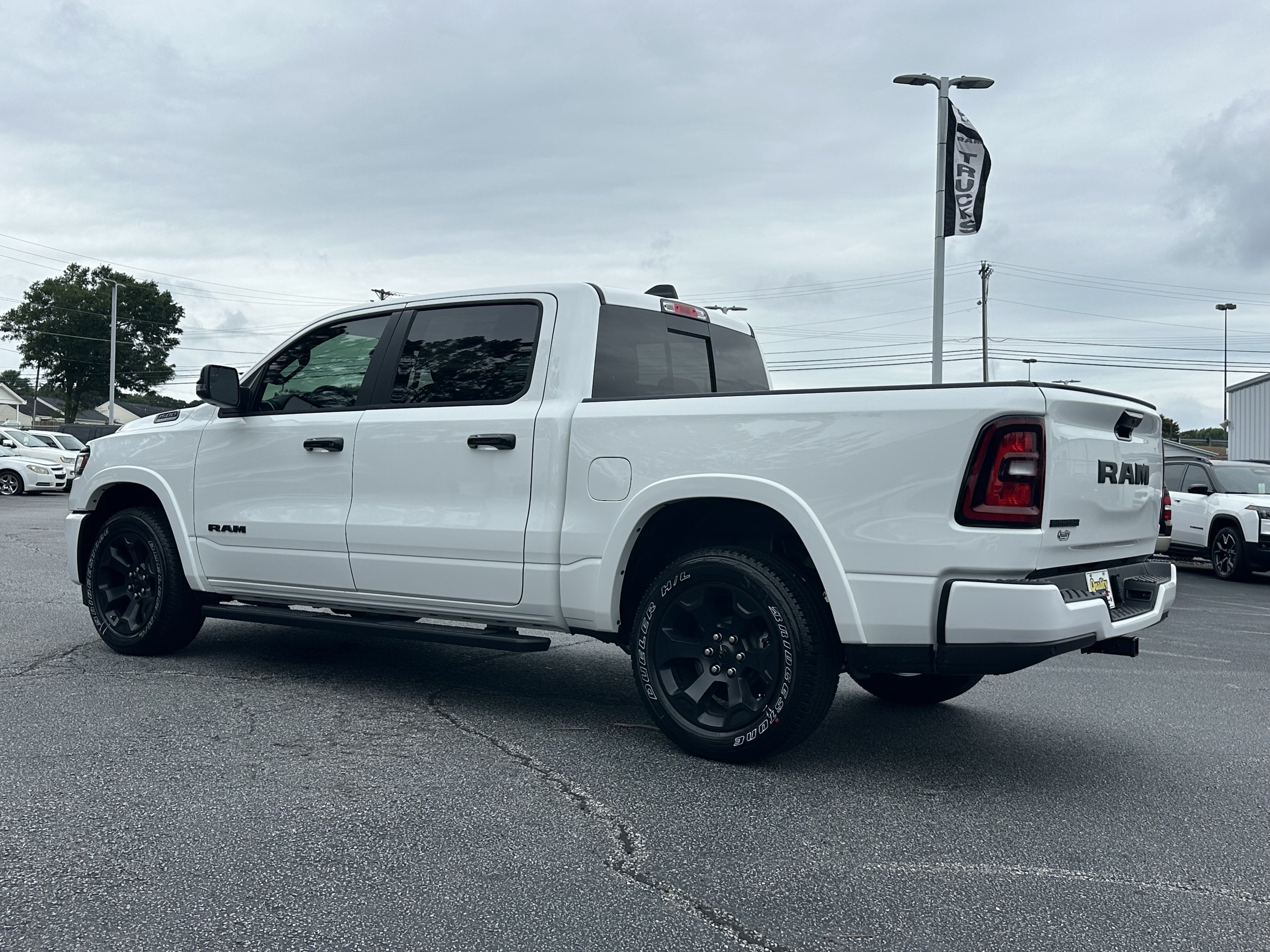 New 2026 Bright White Clear-Coat Exterior Paint RAM Big Horn image 6