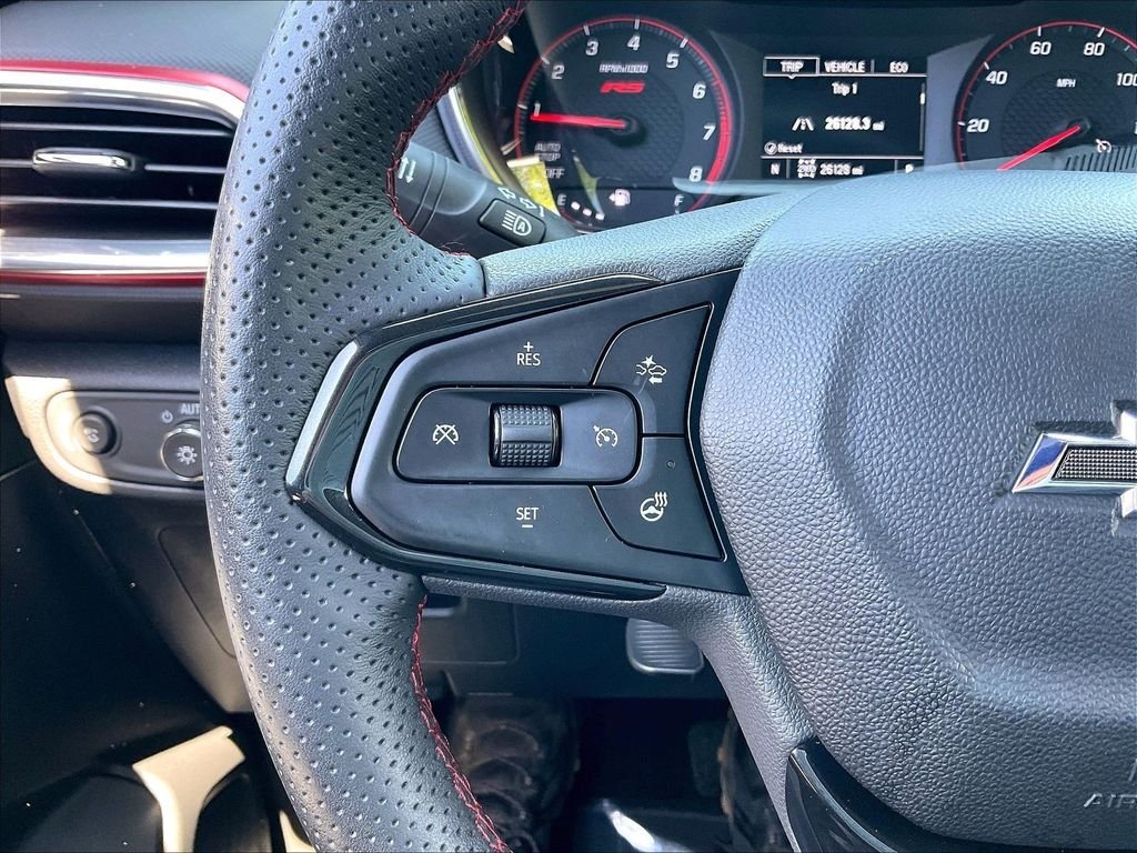 Used 2023 Mosaic Black Metallic Chevrolet RS image 21