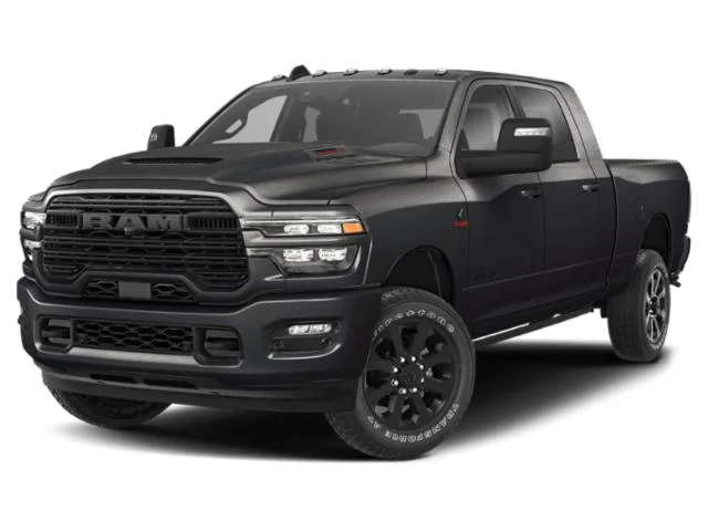 New 2027 Diamond Black Crystal Pearlcoat RAM LARAMIE image 1