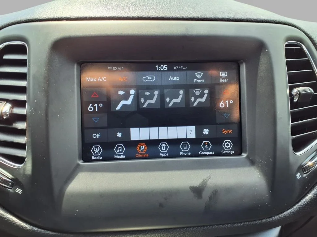 Certified Used 2020 Red Jeep Latitude image 7