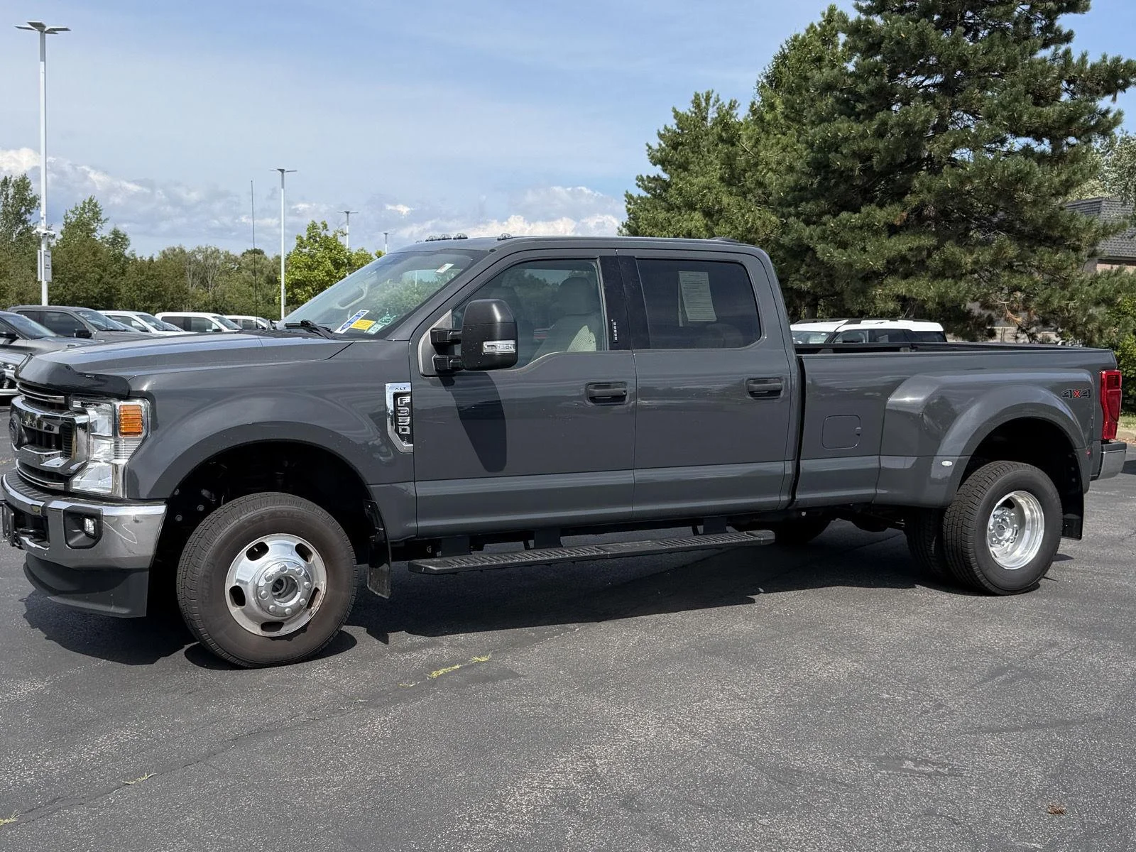 Used 2021 Lithium Gray Ford XLT image 4