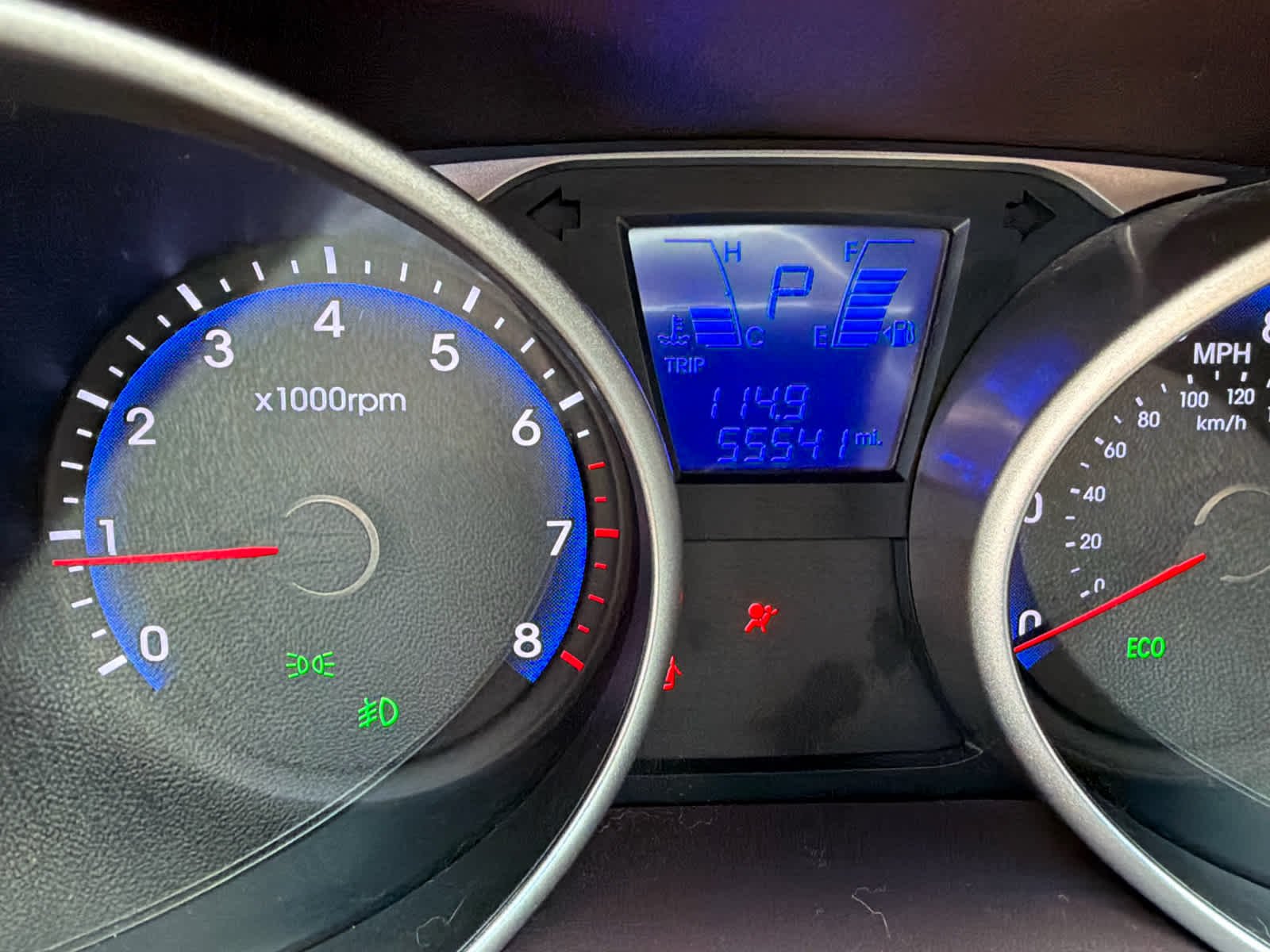Used 2015 Laguna Blue Mica Hyundai SE image 6