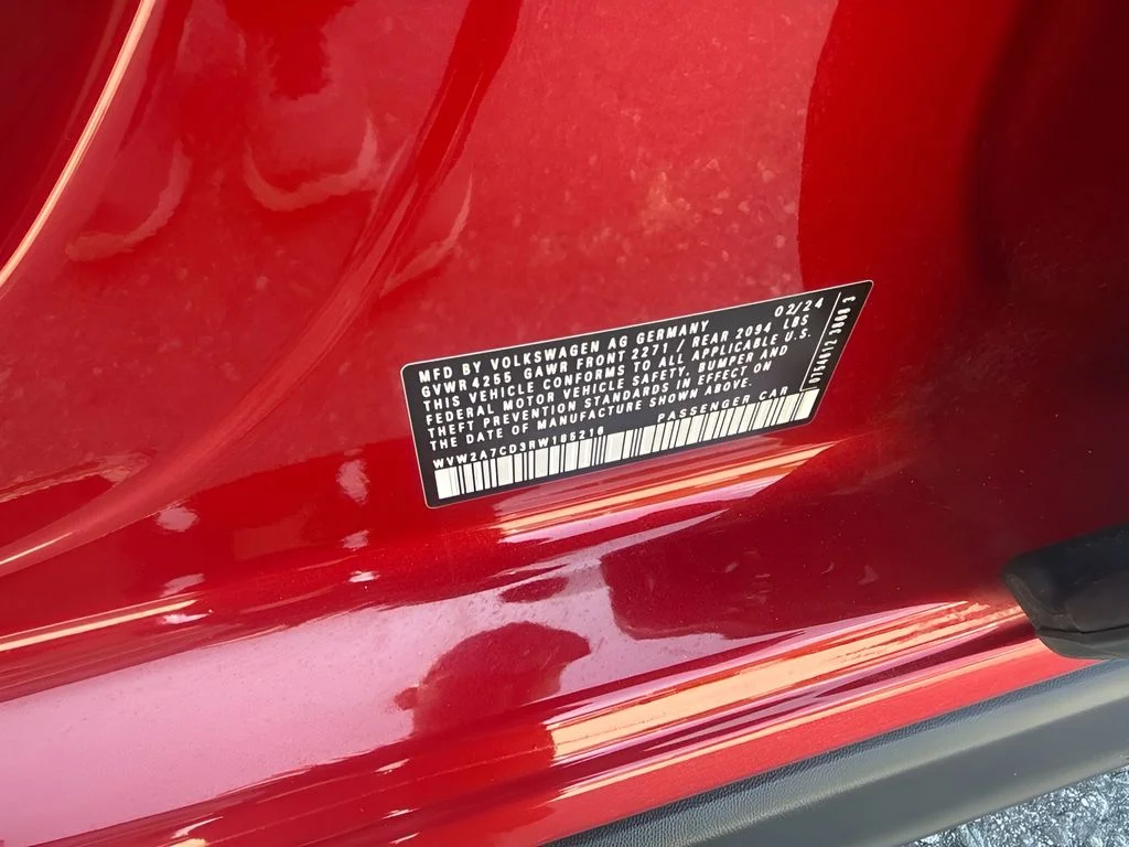 Used 2024 Red Volkswagen SE image 21