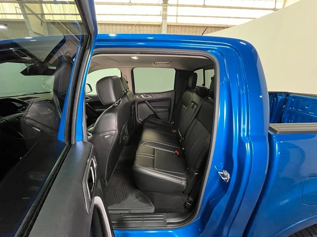 Used 2021 Blue Ford Lariat image 16