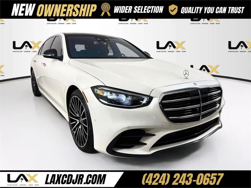 Used 2022 White Mercedes-Benz S 580 image 1