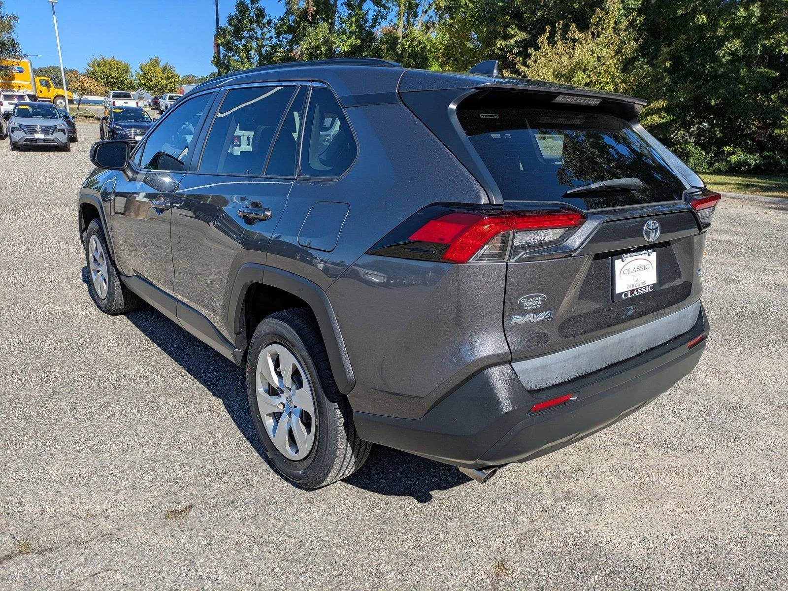 Used 2021 Magnetic Gray Metallic Toyota LE image 6