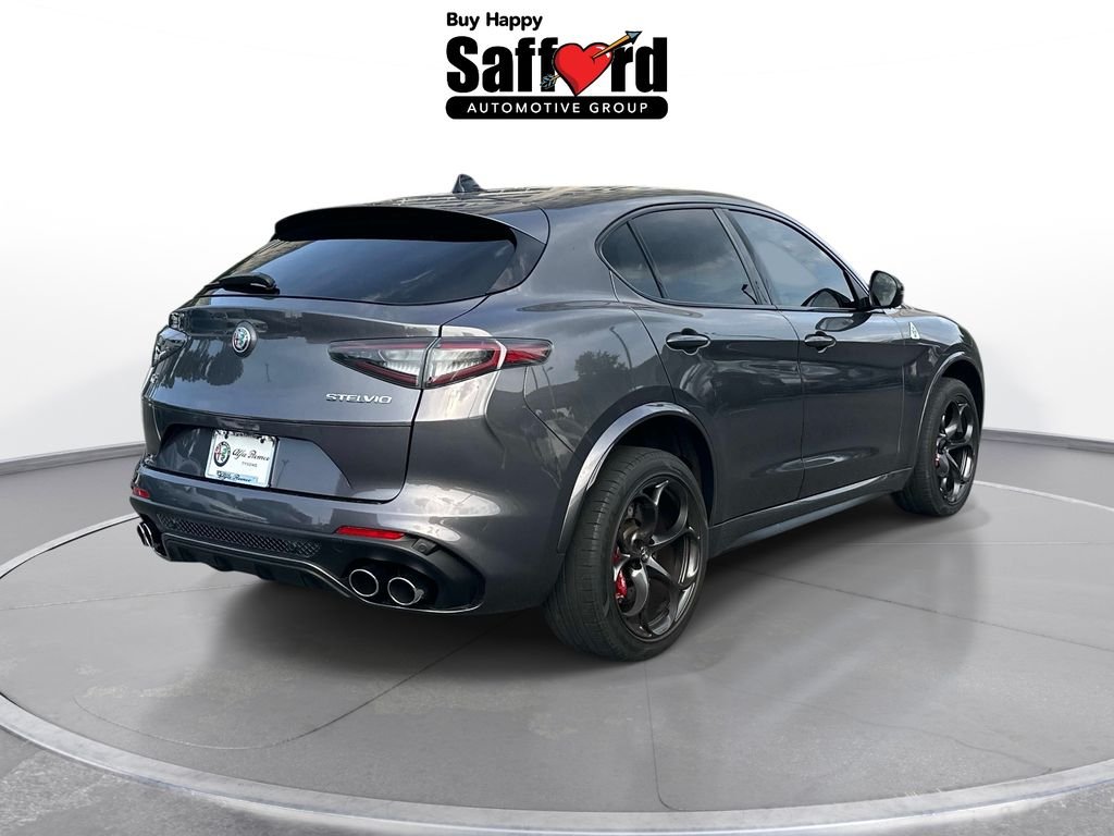 Used 2024 Vesuvio Gray Metallic Alfa Romeo Quadrifoglio image 8