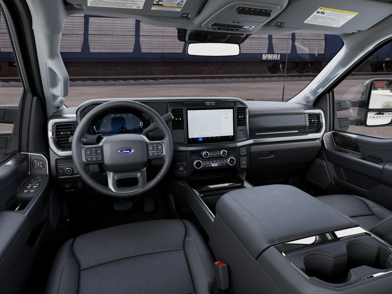 New 2027 Carbonized Gray Metallic Ford Lariat image 9