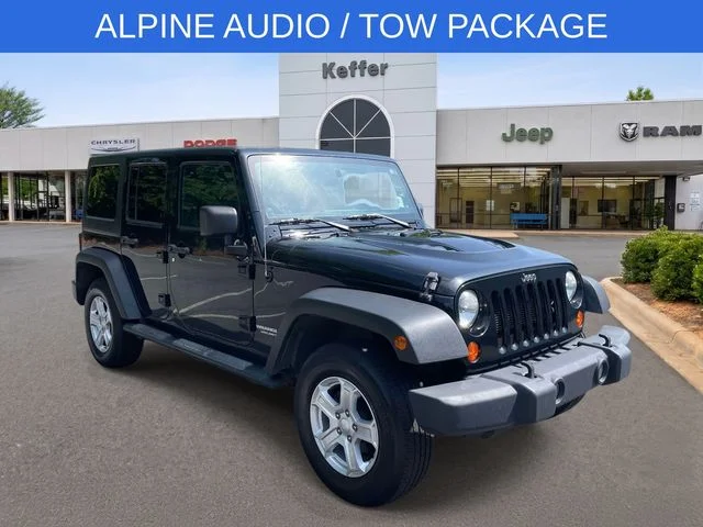 Used 2013 Jeep Wrangler Unlimited Sport with VIN 1C4BJWDG6DL636832 for sale in Huntersville, NC