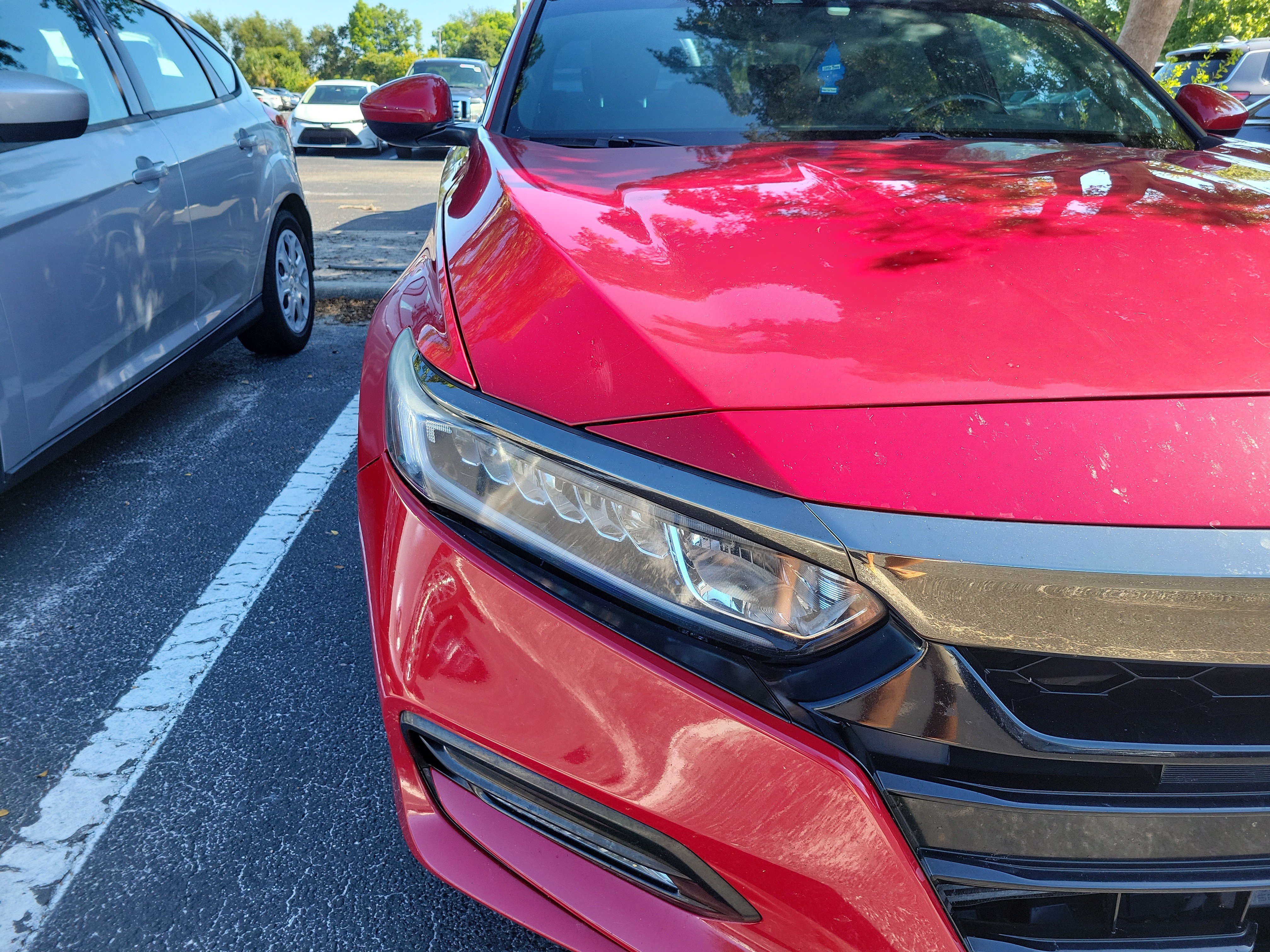 Used 2018 Radiant Red Metallic Honda Sport image 6