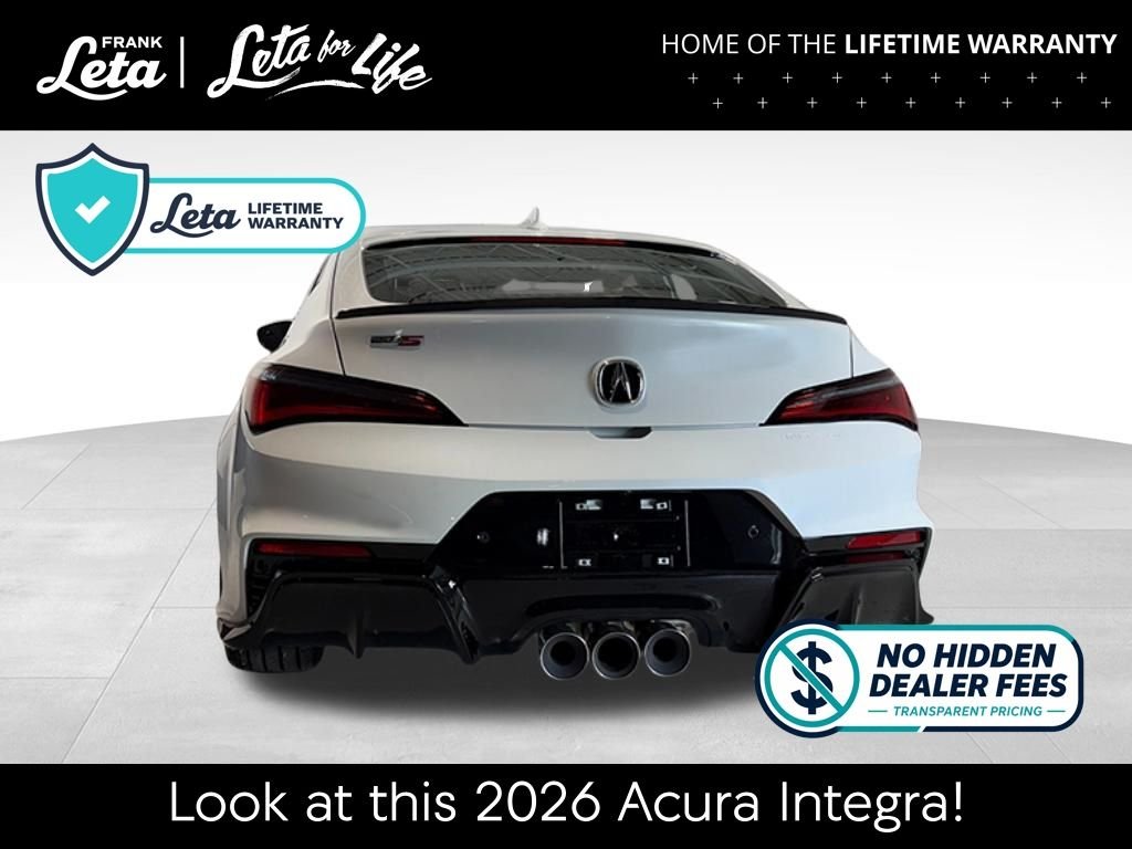 New 2026 Platinum White Pearl Acura Type S image 4