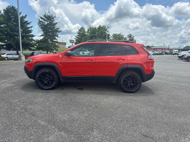 Used 2021 Orange Jeep Trailhawk image 8