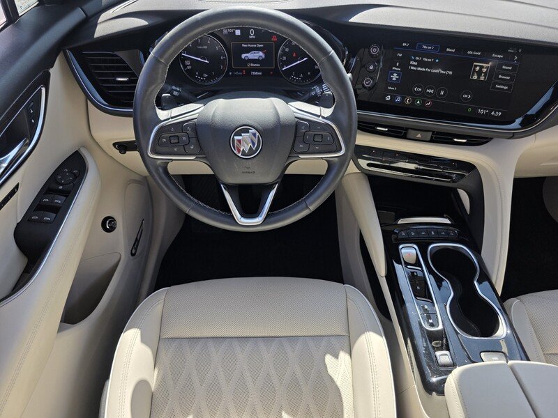 Used 2023 White Frost BUICK AWD 4DR AVENIR image 14