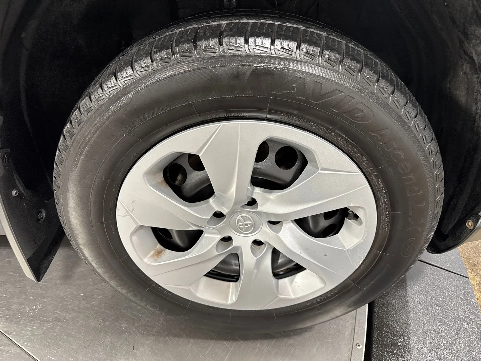 Used 2019 Silver Sky Metallic Toyota LE image 14