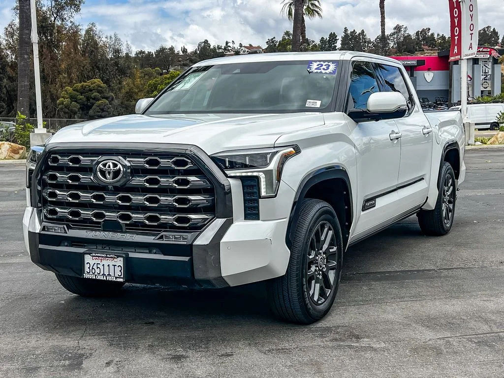 Used 2023 Beige Toyota Platinum image 3