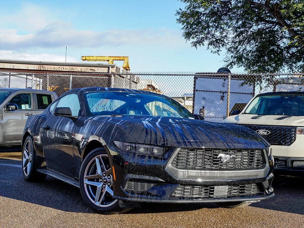 New 2026 Black Ford EcoBoost Premium image 1