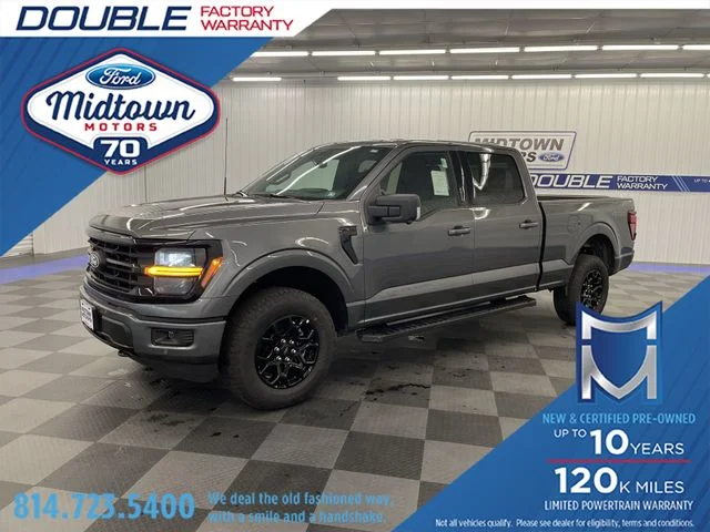 New 2026 Carbonized Gray Metallic Ford XLT image 1