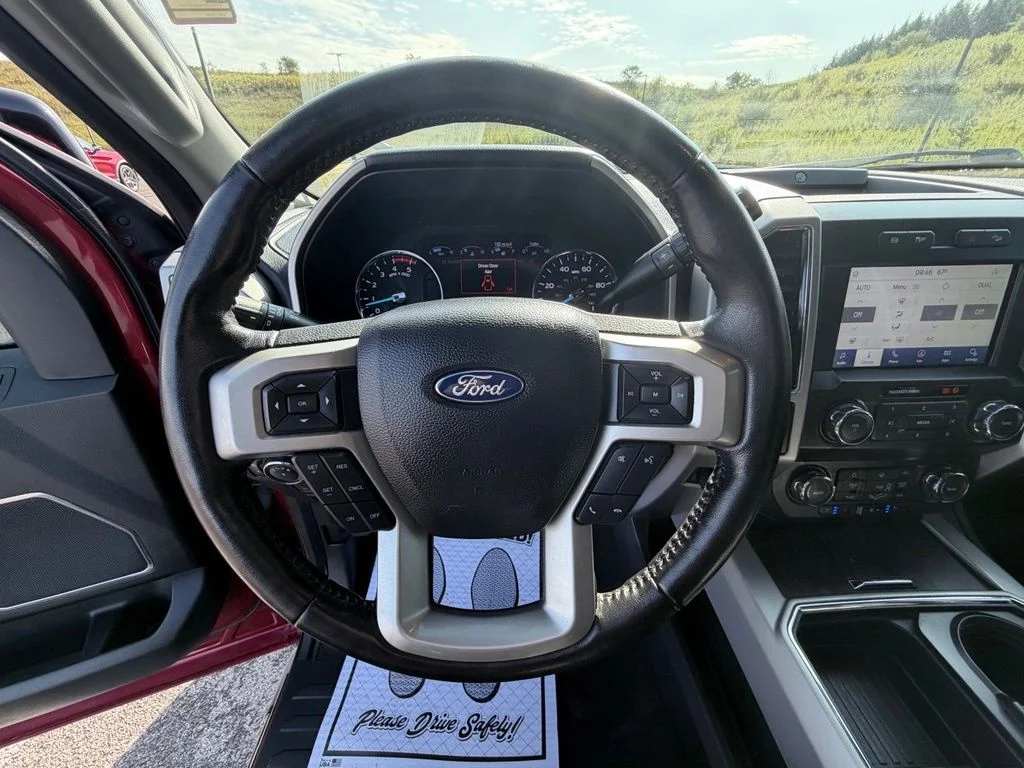 Used 2021 Red Ford Lariat image 34