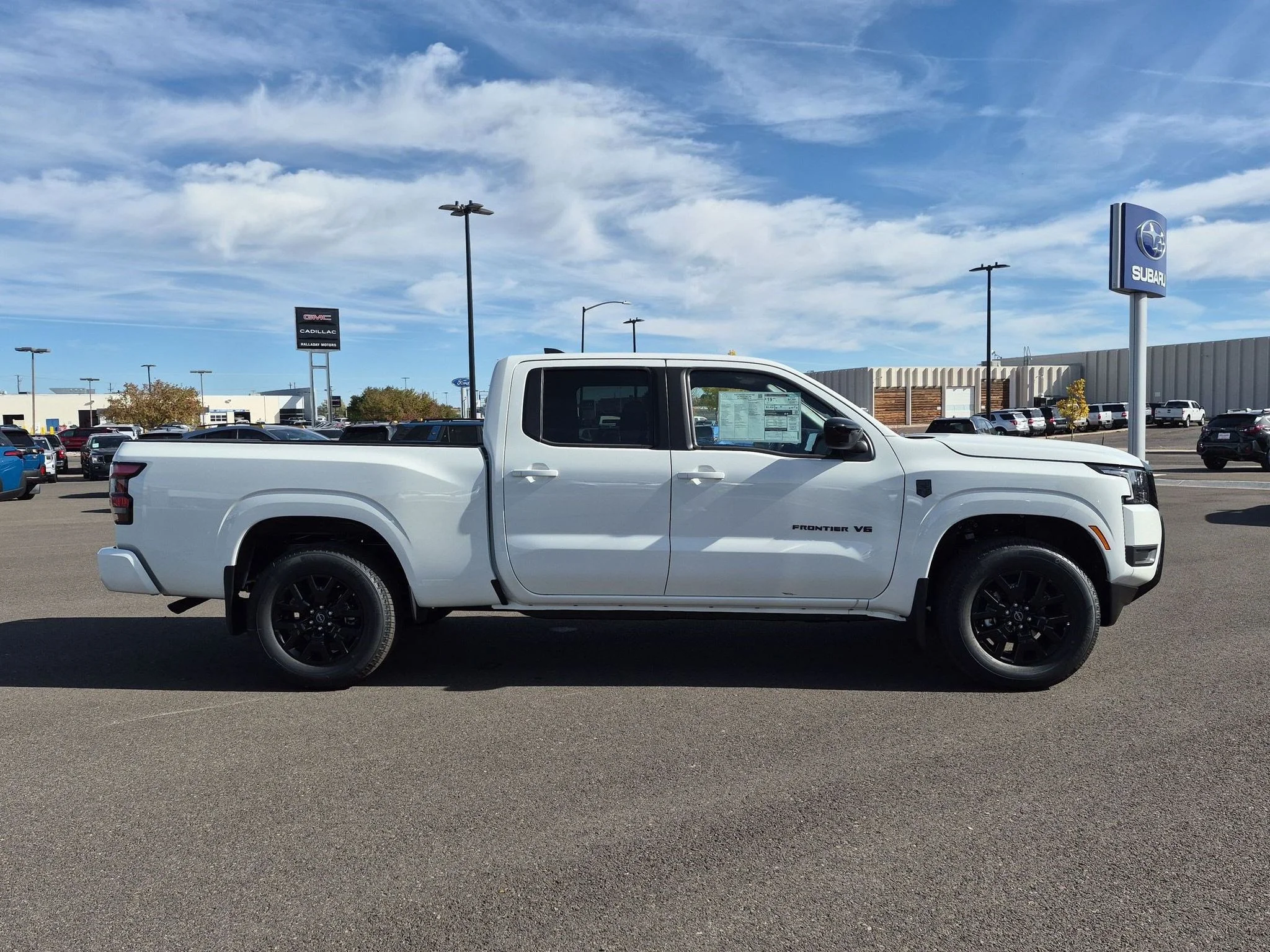 New 2027 Glacier White Nissan Crew Cab SV Long Bed image 4