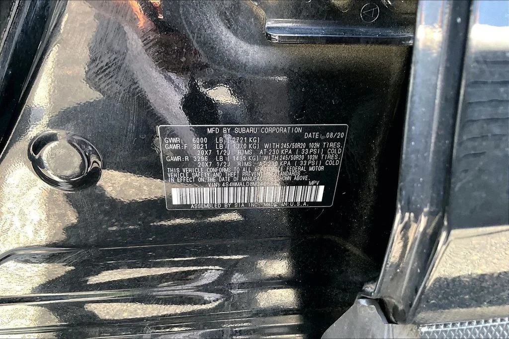 Certified Used 2021 Black Subaru Limited image 19
