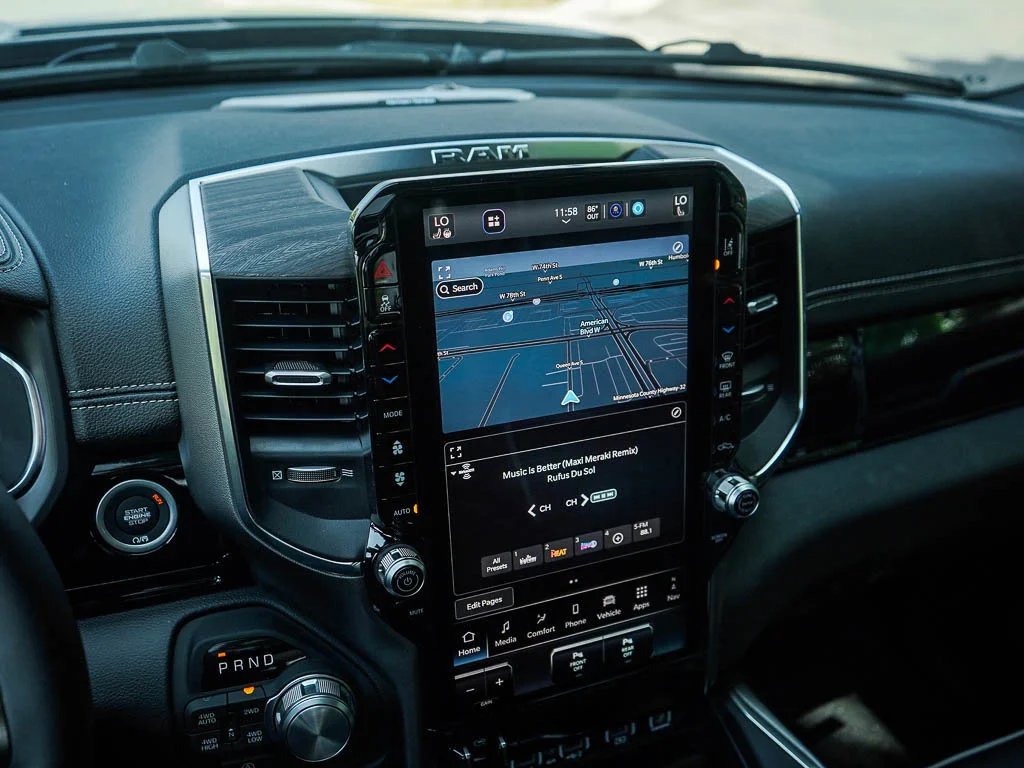New 2026 Diamond Black Crystal Pearlcoat RAM Laramie image 21